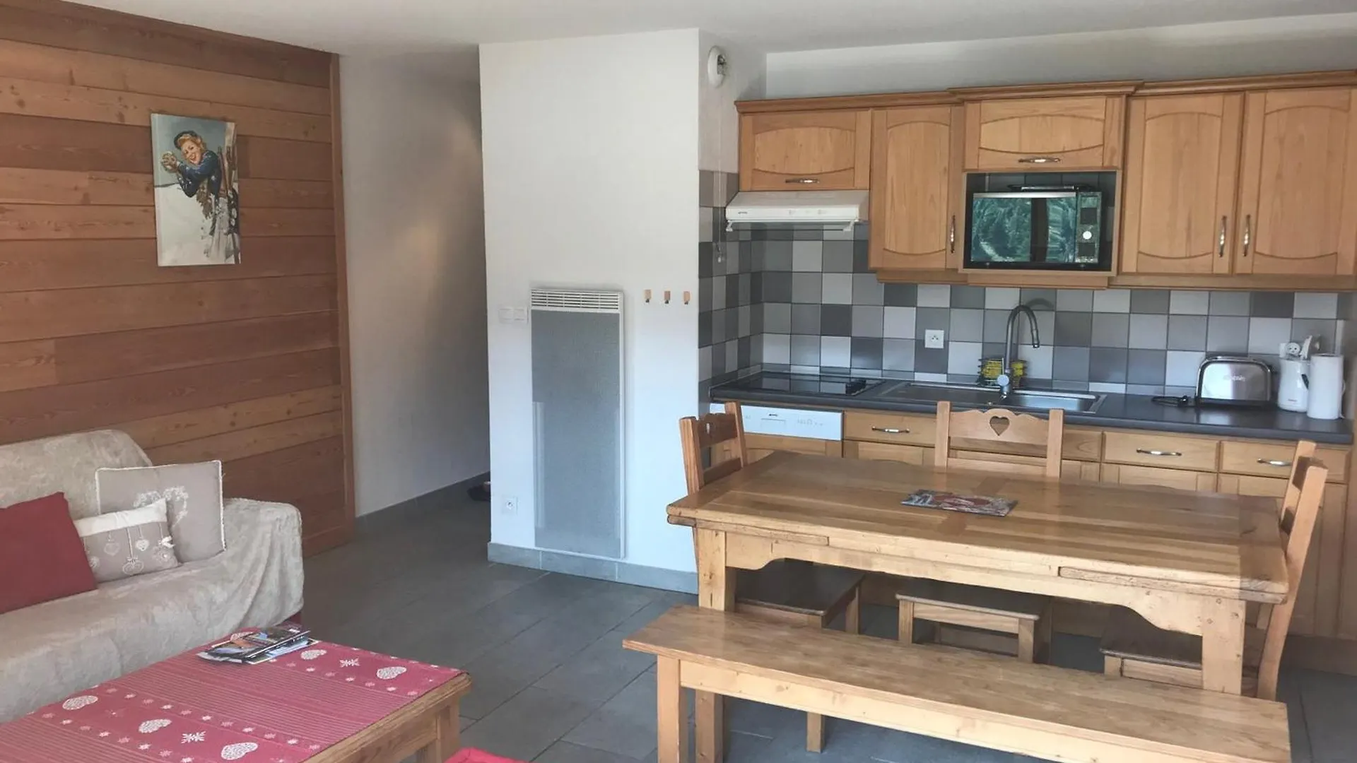アパート Appartement 3 Pieces Coin Montagne + Box - 3* - 8 Pers. - A 20M Des Pistes A Montgenevre - Fr-1-445-1