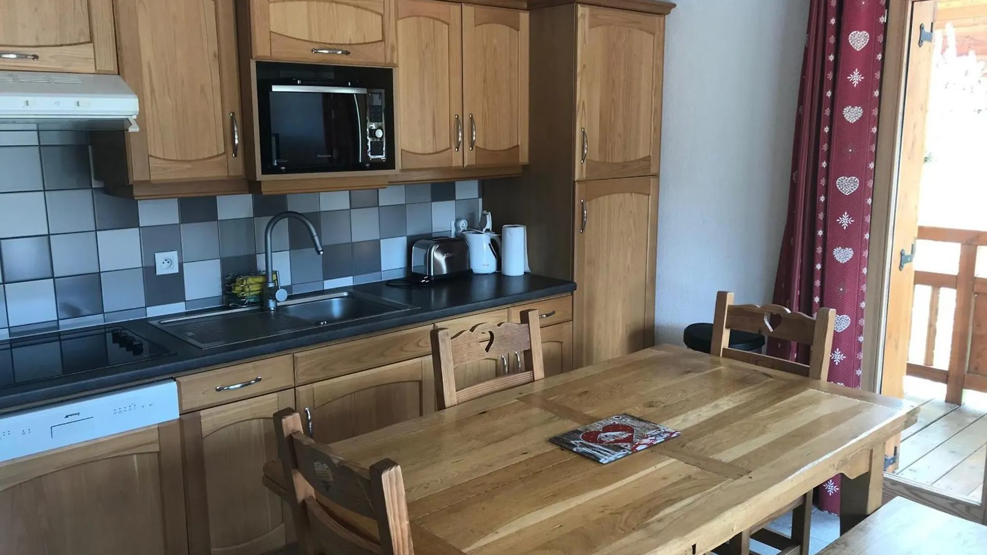 Appartement 3 Pieces Coin Montagne + Box - 3* - 8 Pers. - A 20M Des Pistes A Montgenevre - Fr-1-445-1 アパート