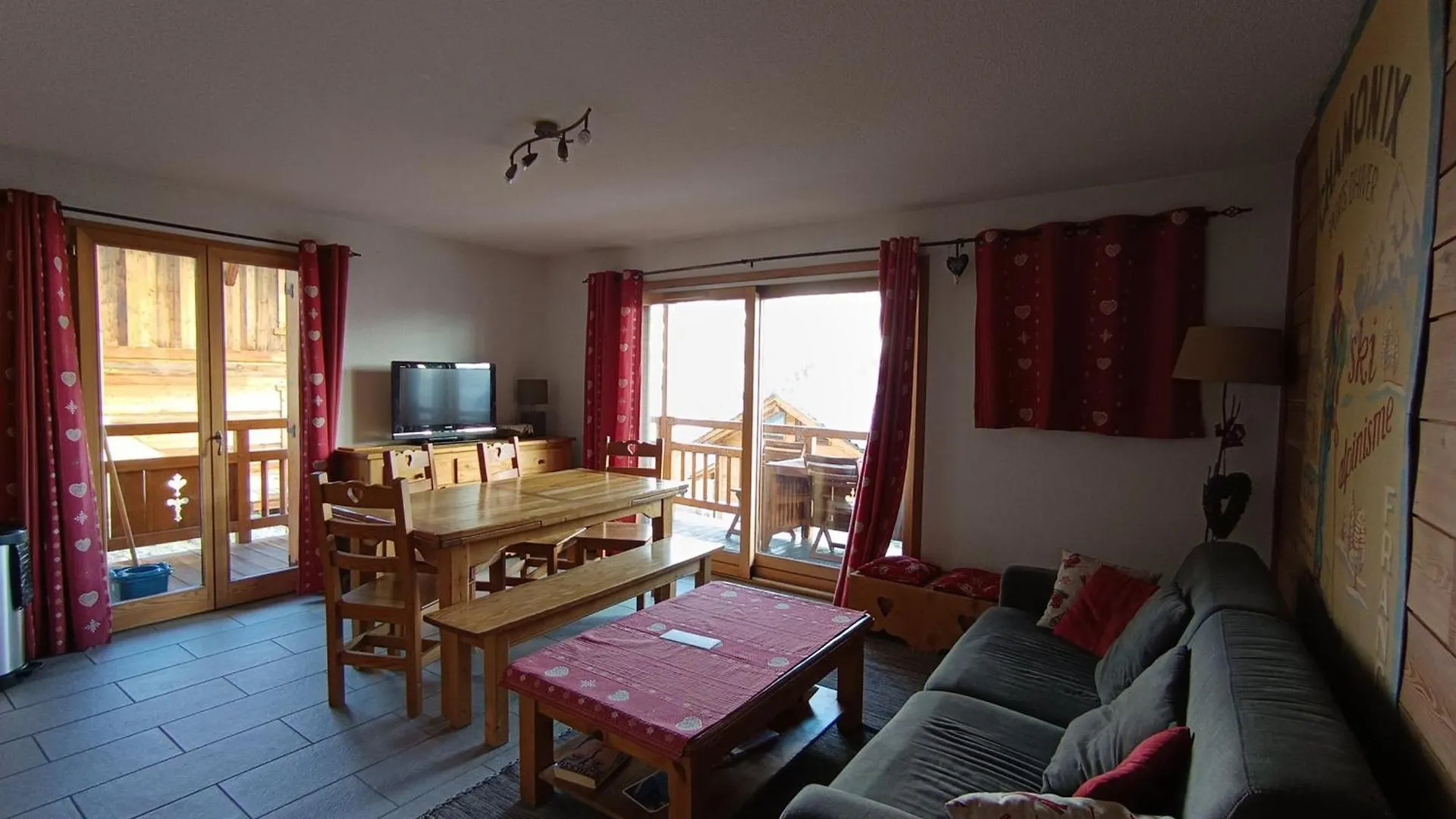 アパート Appartement 3 Pieces Coin Montagne + Box - 3* - 8 Pers. - A 20M Des Pistes A Montgenevre - Fr-1-445-1